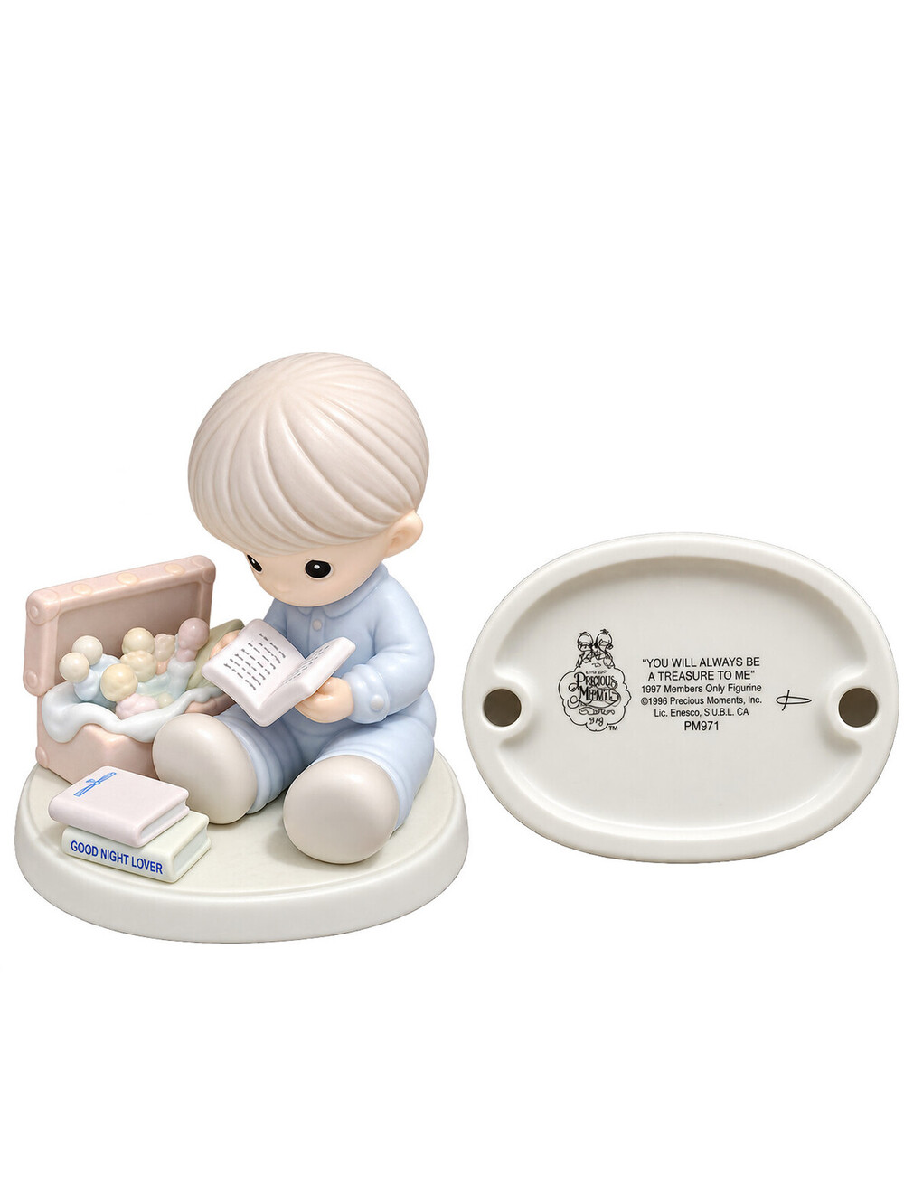 1997 Enesco Prescious Moments You Will Always Be A Treasure To Me PM971